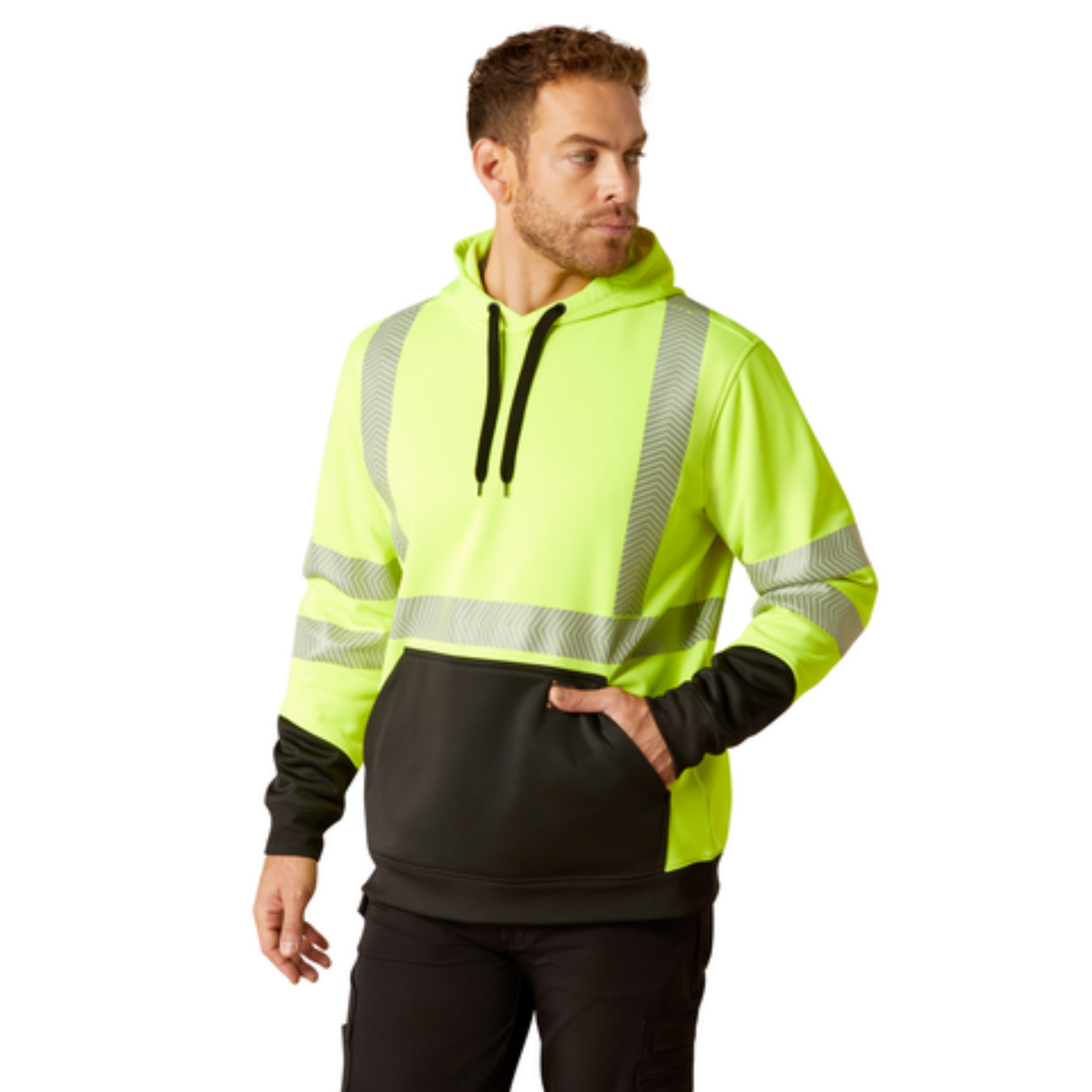 Picture of Ariat 10053064 REBAR HI-VIS HOOD