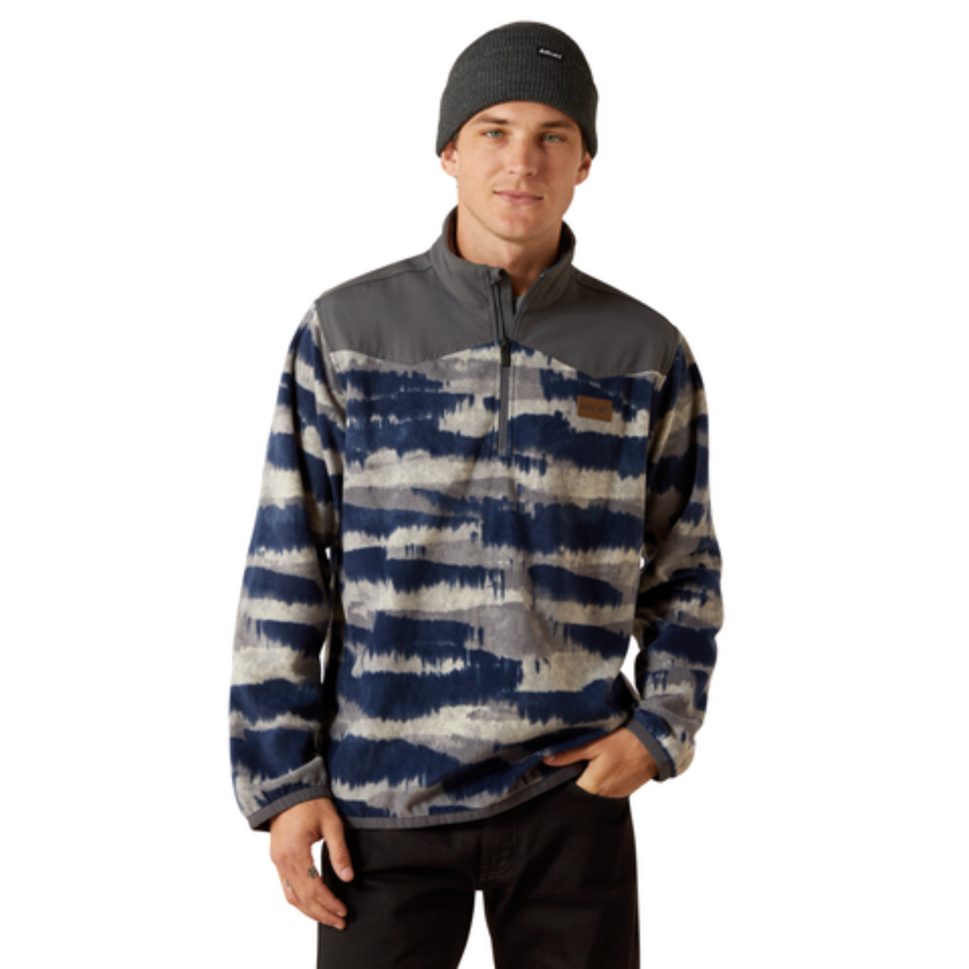 Picture of Ariat 10062488 Basis Fleece Sweater