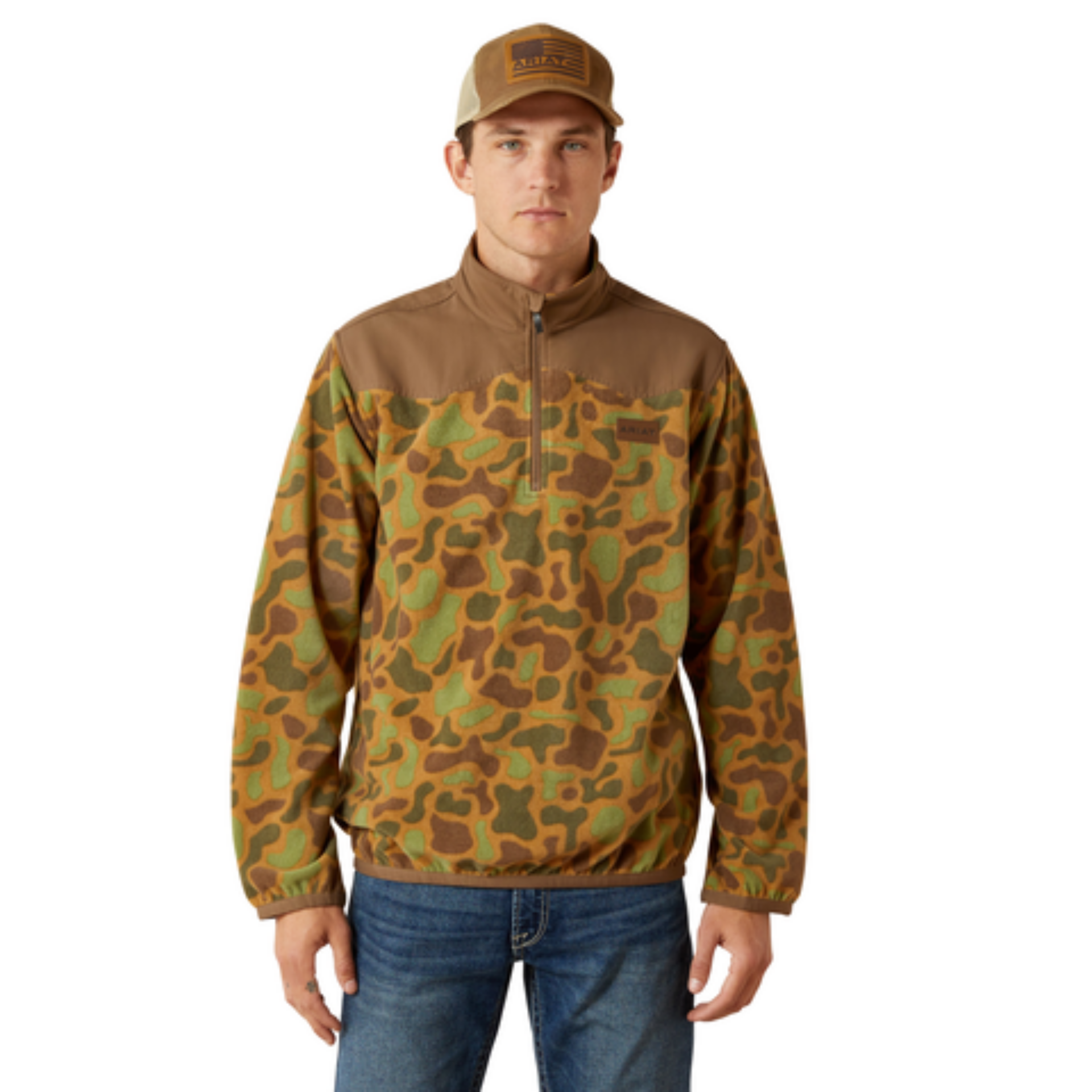 Picture of Ariat 10062489 Basis Fleece Sweater