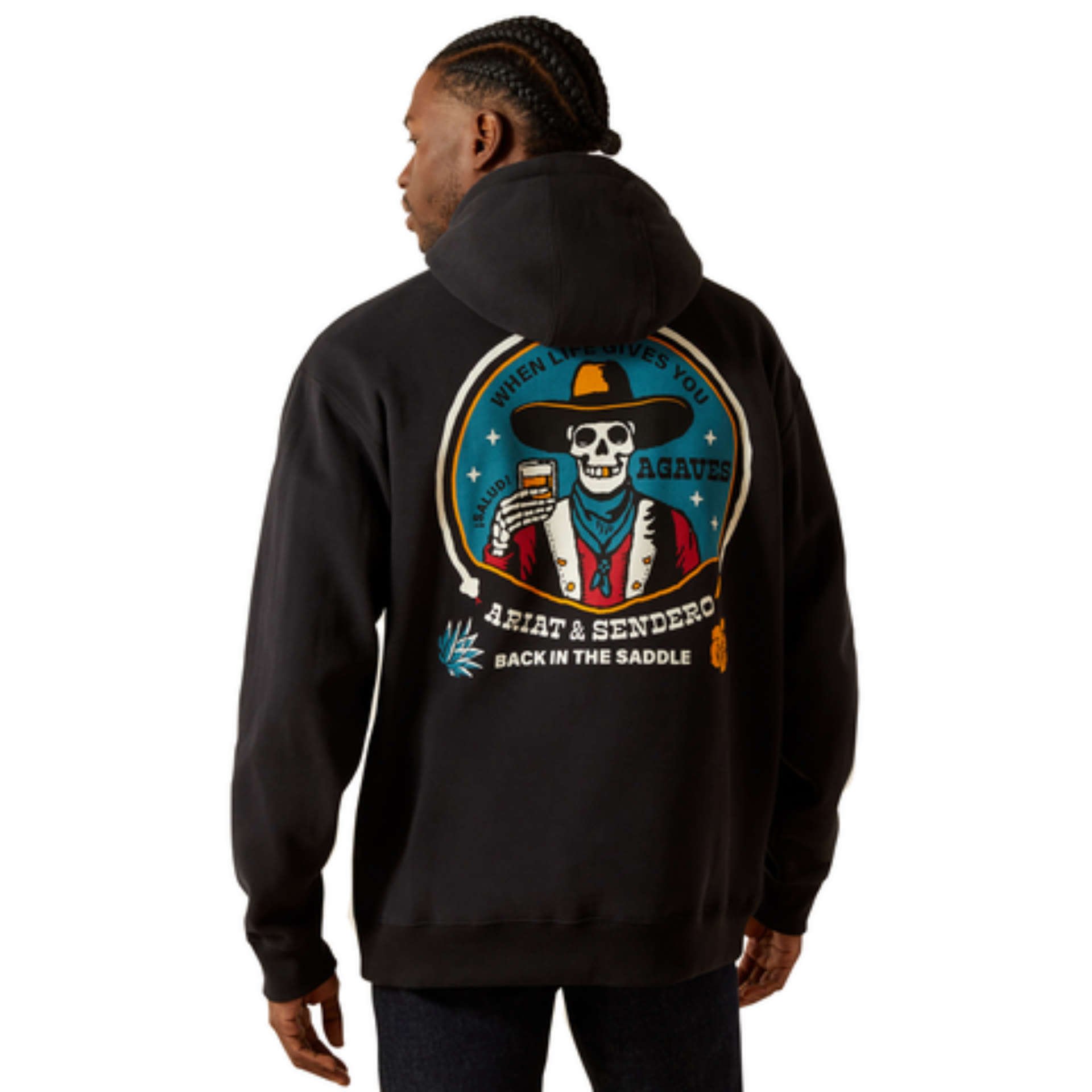 Picture of Ariat 10062504 Sendero When Live Gives You Agaves Hoodie