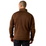 Picture of Ariat 10062619 Caldwell Logo 1/4 Zip Sweater