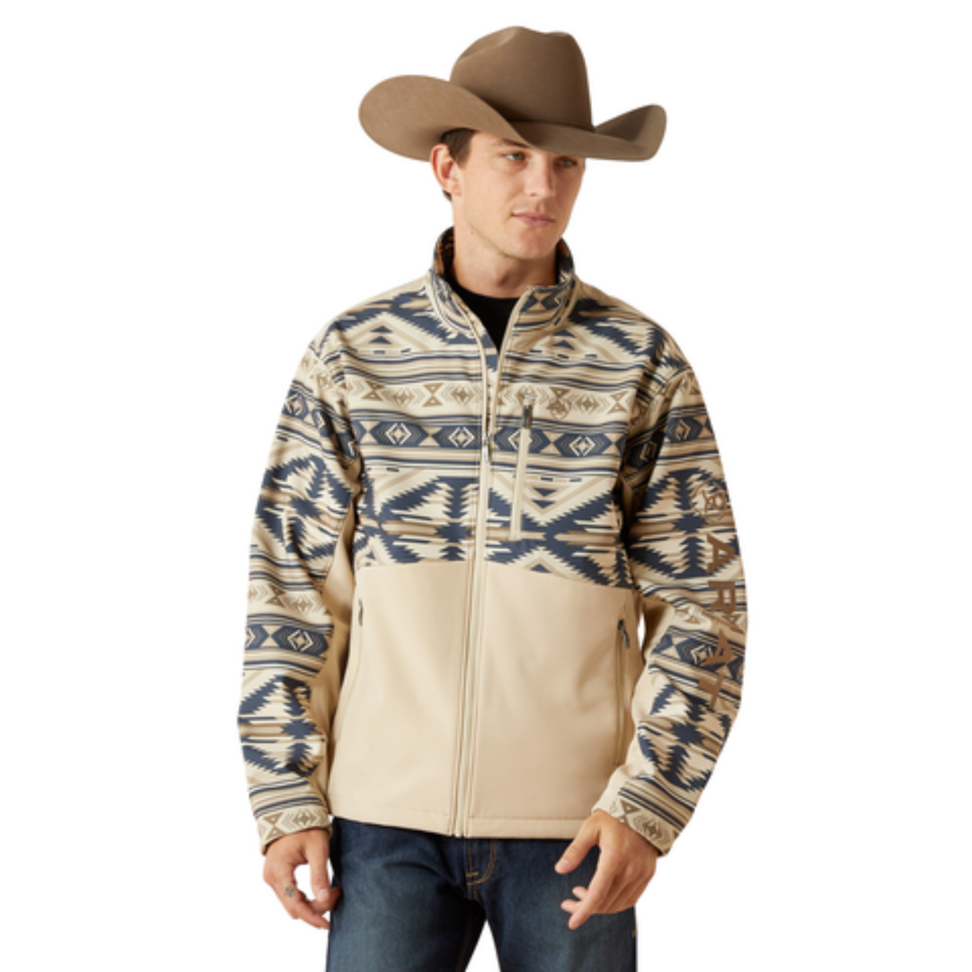 Picture of Ariat 10062581 Logo Softshell Jacket