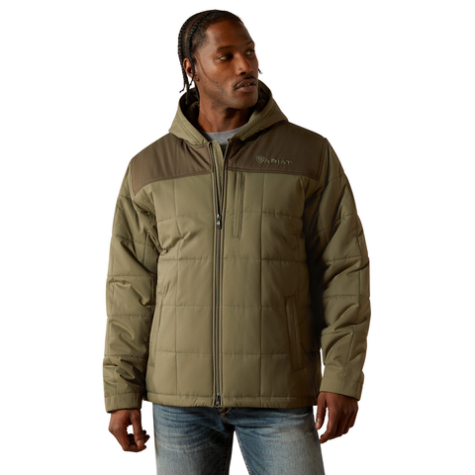 Picture of Ariat 10062677 Crius Hooded Insulated Jacket