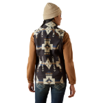 Picture of Ariat 10062811 Ariat Logo Softshell Print Vest