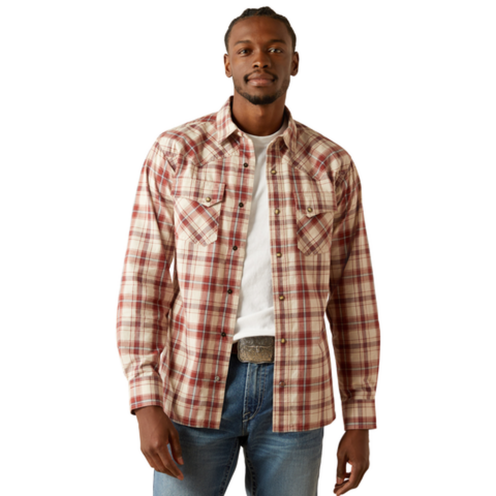 Picture of Ariat 10058700 Hendricks Retro Fit Shirt