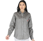 Picture of Forge FR LFRSLD LADIES FR SOLID SNAP SHIRT