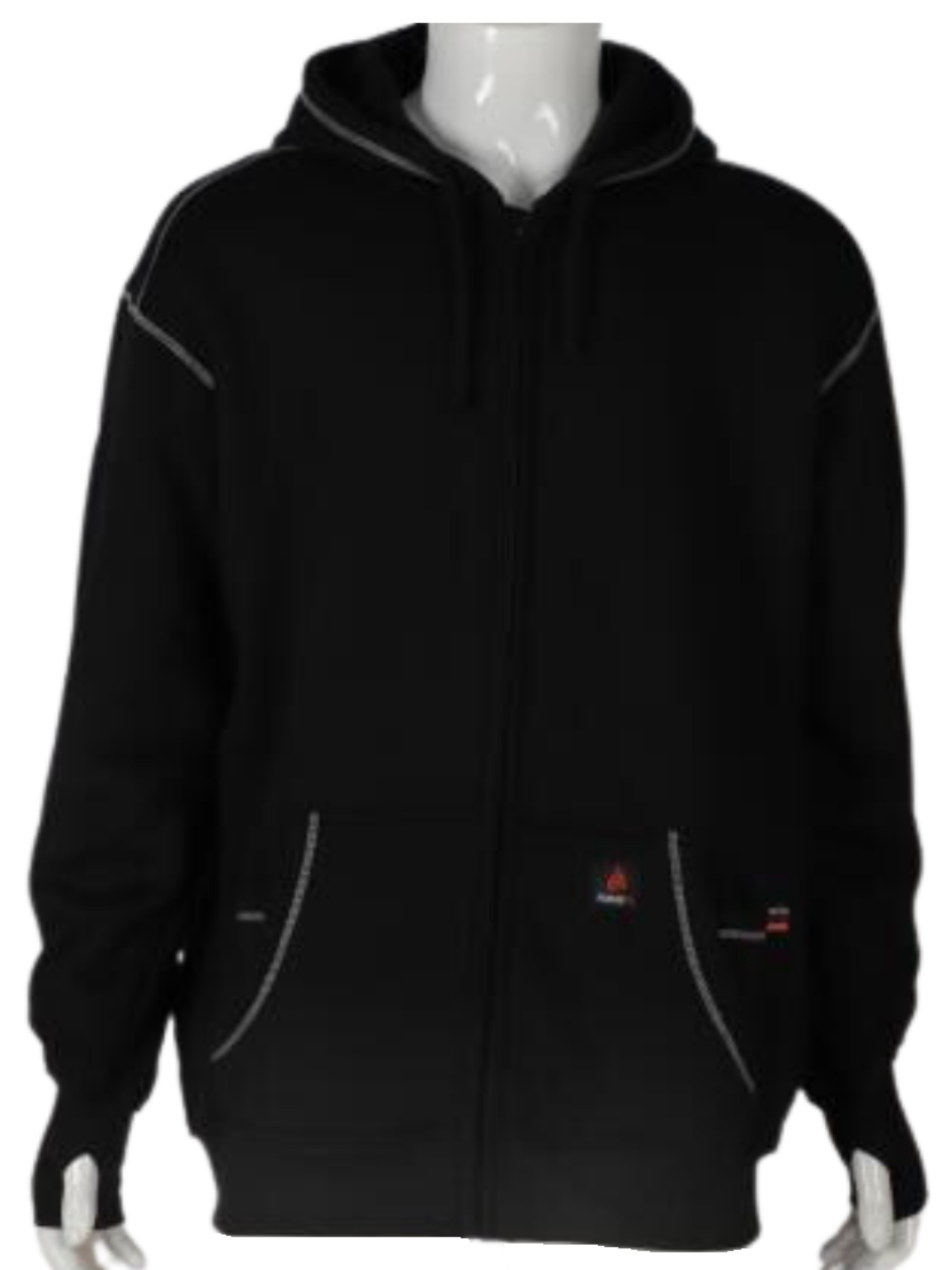Picture of Forge FR MFRFPTH001 MEN’S FR CONTRAST STITCH HOODIE W/ZIP