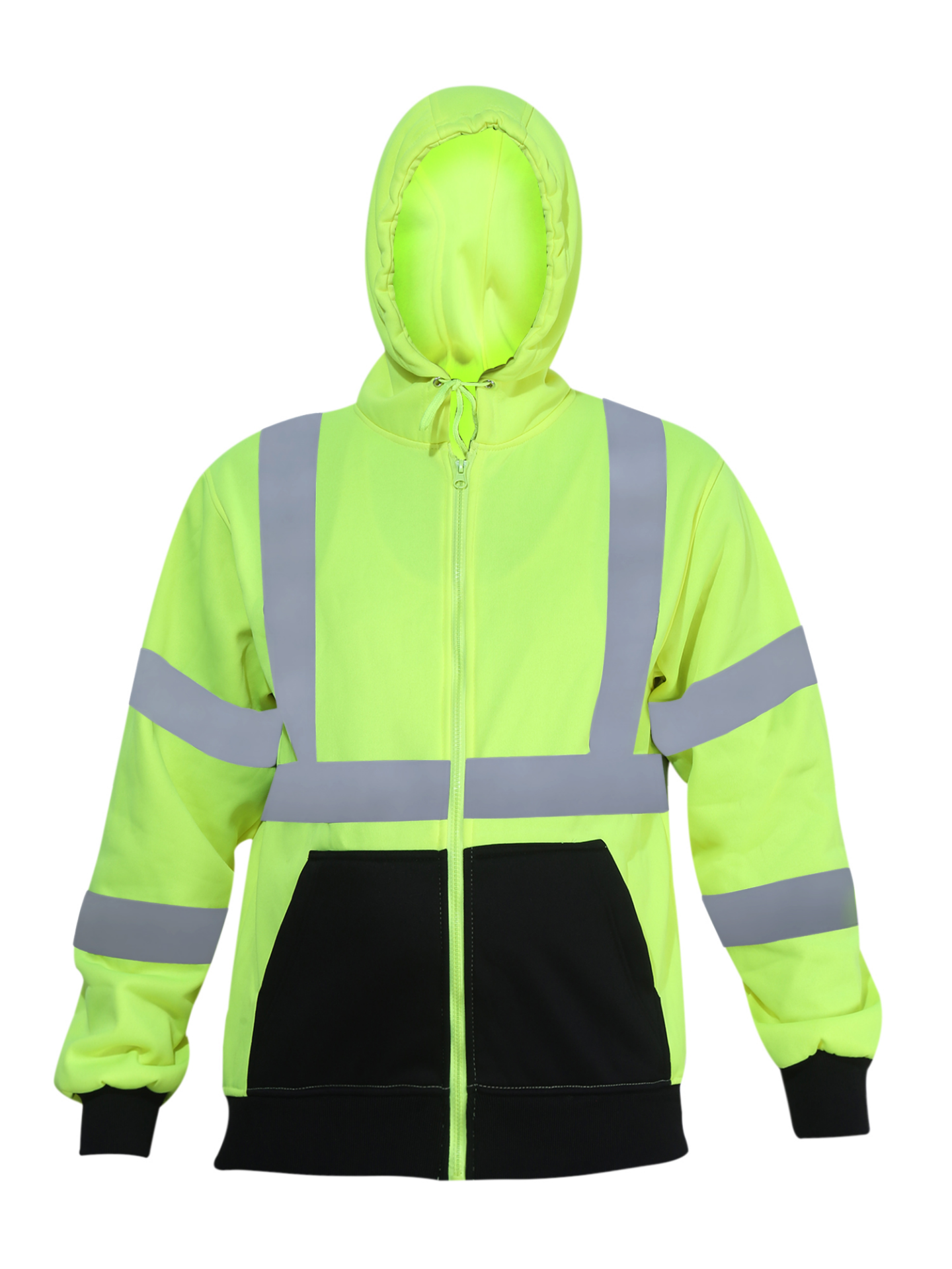 Picture of Forge FR MHVHS-002 MEN'S HI-VIS SWEAT SHIRT WITH HOODED