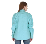 Picture of Forge FR LFRPLDS222  LADIES ASST FR SNAP PLD SHIRT