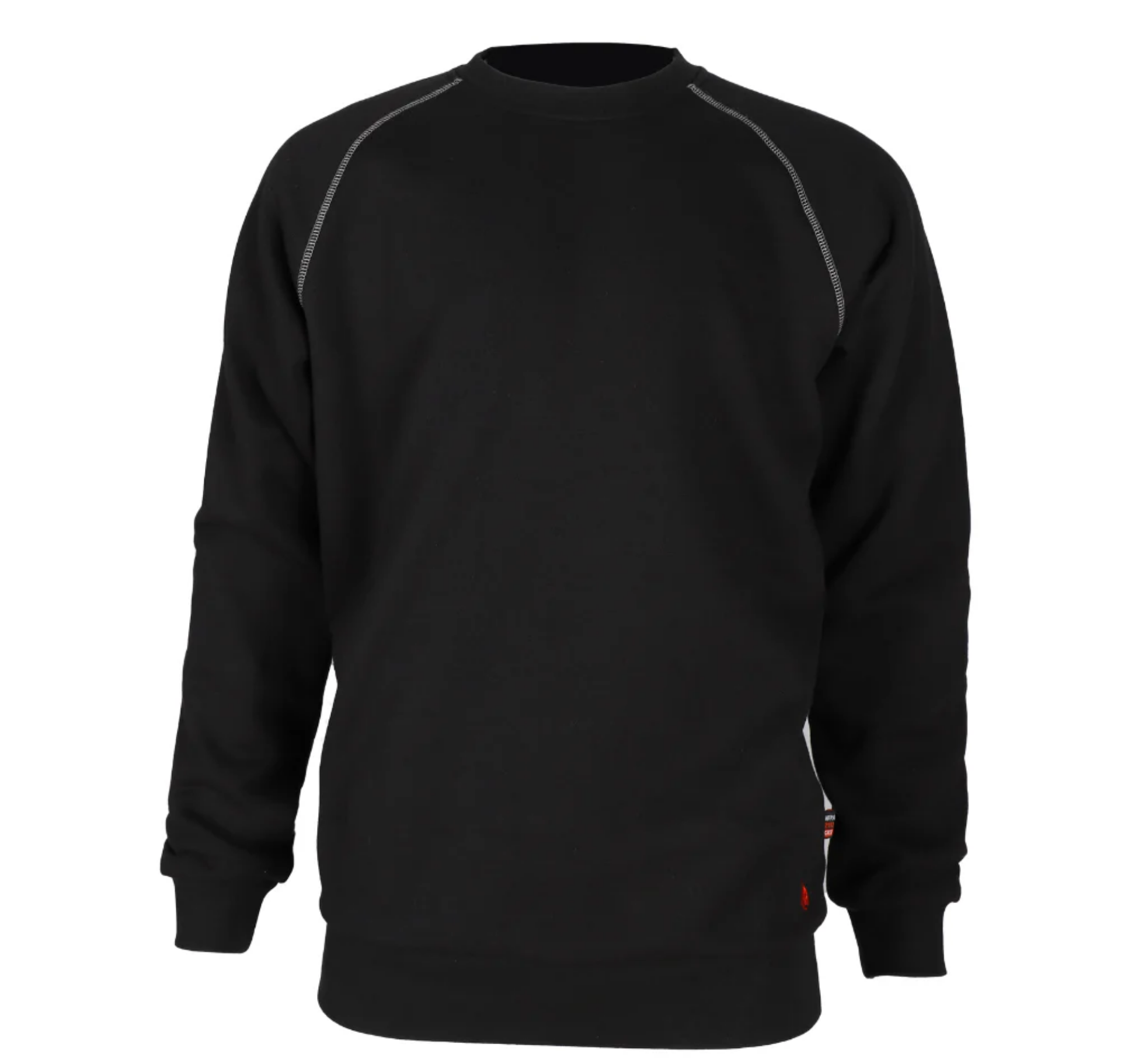 Picture of Forge FR MFRTHCNT-1 MEN'S BLK FR THERMAL T-SHIRT WITH CONTRAST STITCHING