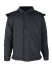 Picture of Forge FR MFRIJDHS-007 INSULATED DUCK HOODED JACKET WITH HOOD STRETCH COMFORT FLEX FABRIC