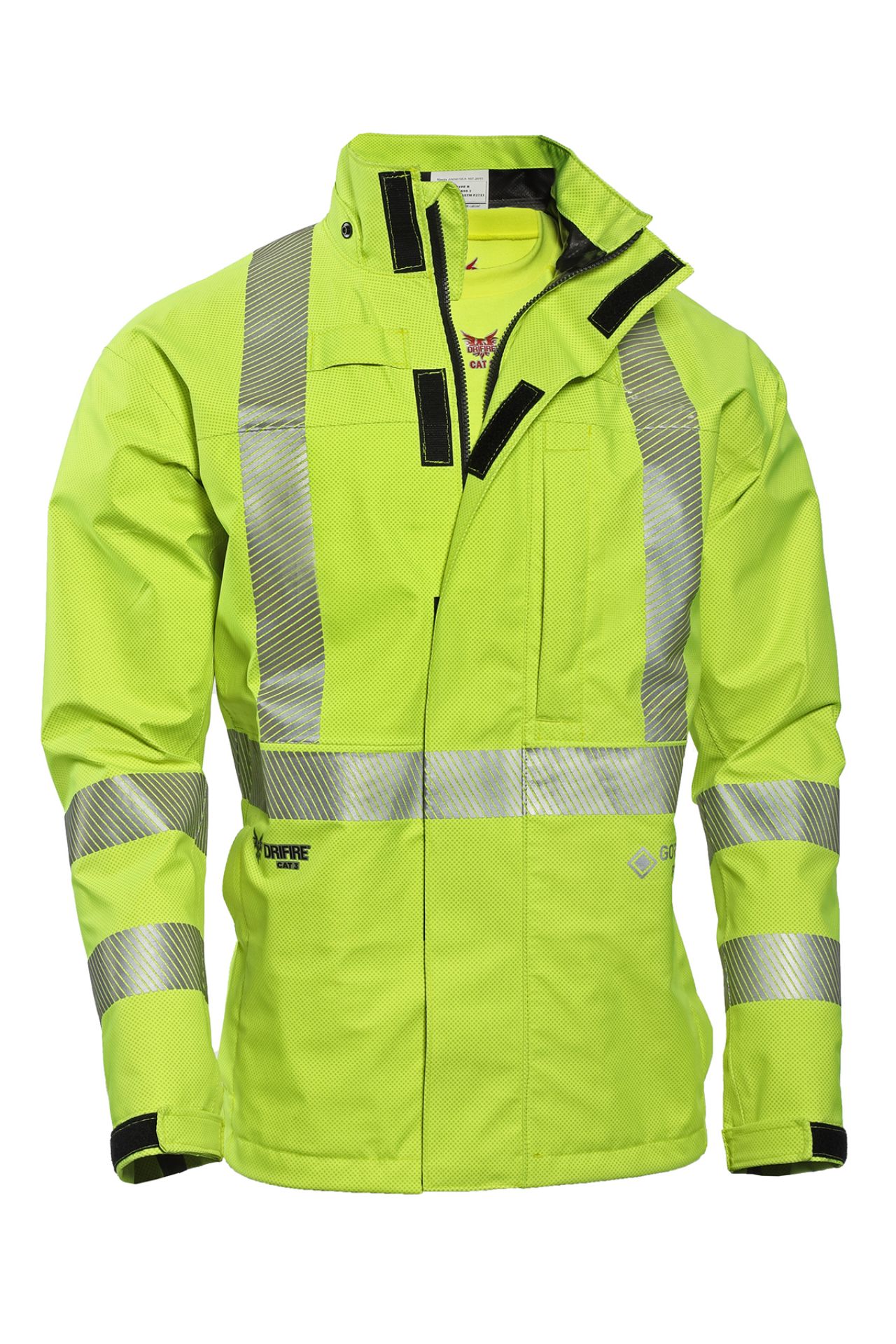 Picture of HYDROFLASHJ-Y-_ _ DRIFIRE HYDROflash FR Foul Weather Jacket Class 3