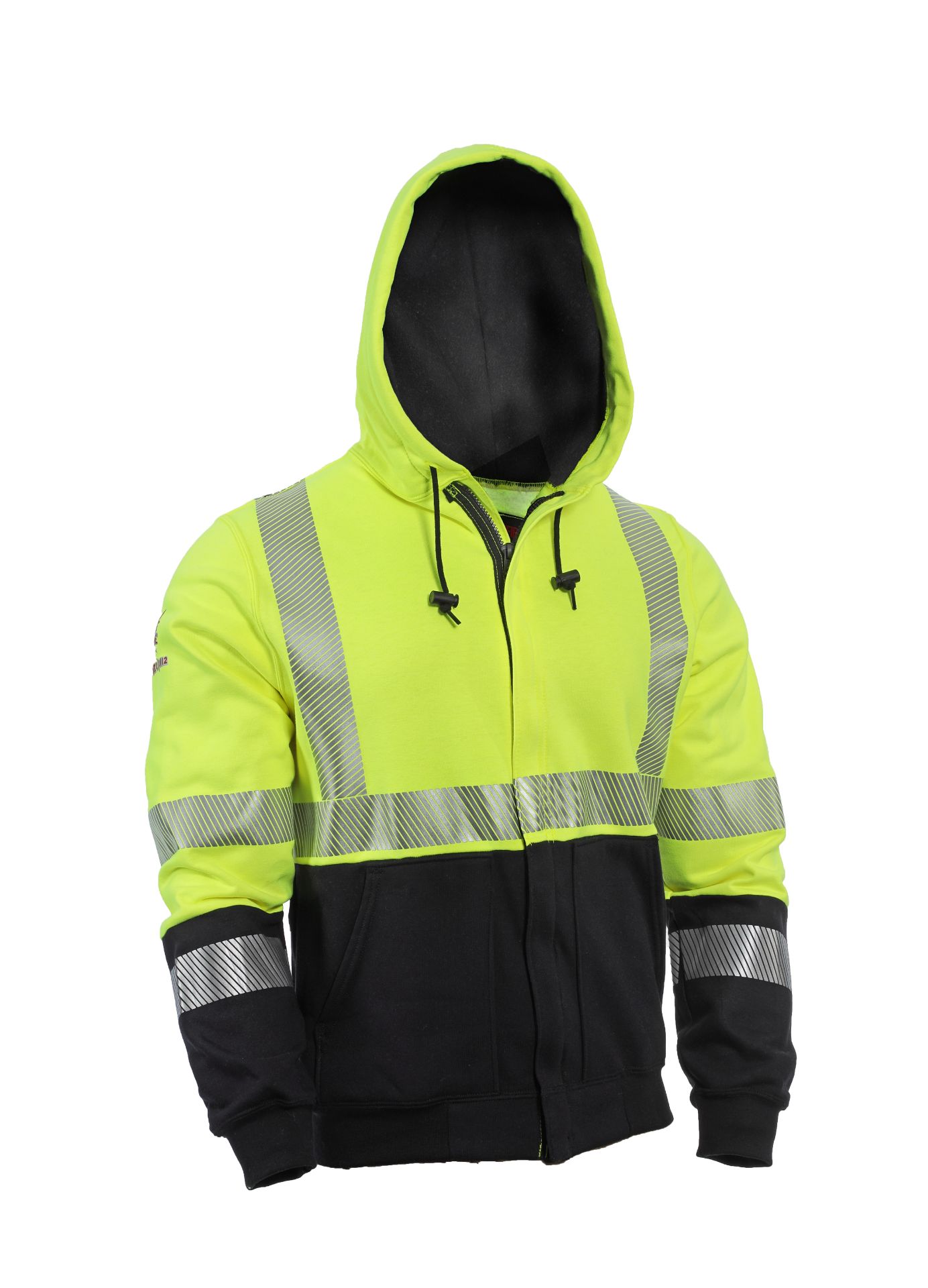 Picture of SWSHEHZC3-_ _ DRIFIRE FR HV Hybrid Zip Front Hoodie Class 3