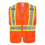 Picture of Safety Brite SB-42Z Class 2 Multi-Pocket Two Tone Mesh Vest