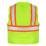 Picture of Safety Brite SB-42Z Class 2 Multi-Pocket Two Tone Mesh Vest