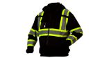 Picture of Pyramex RCSZH33 Series Premium Zipper Sweatshirt- Enhanced-Vis