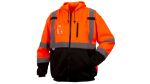 Picture of Pyramex RSZH33 Series Type R - Class 3 Hi-Vis Premium Zipper Sweatshirt