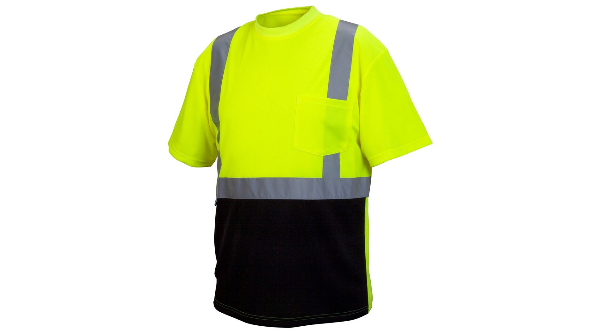 Picture of Pyramex RTS21B Series Type R - Class 2 Hi-Vis T-Shirt with Black Bottom