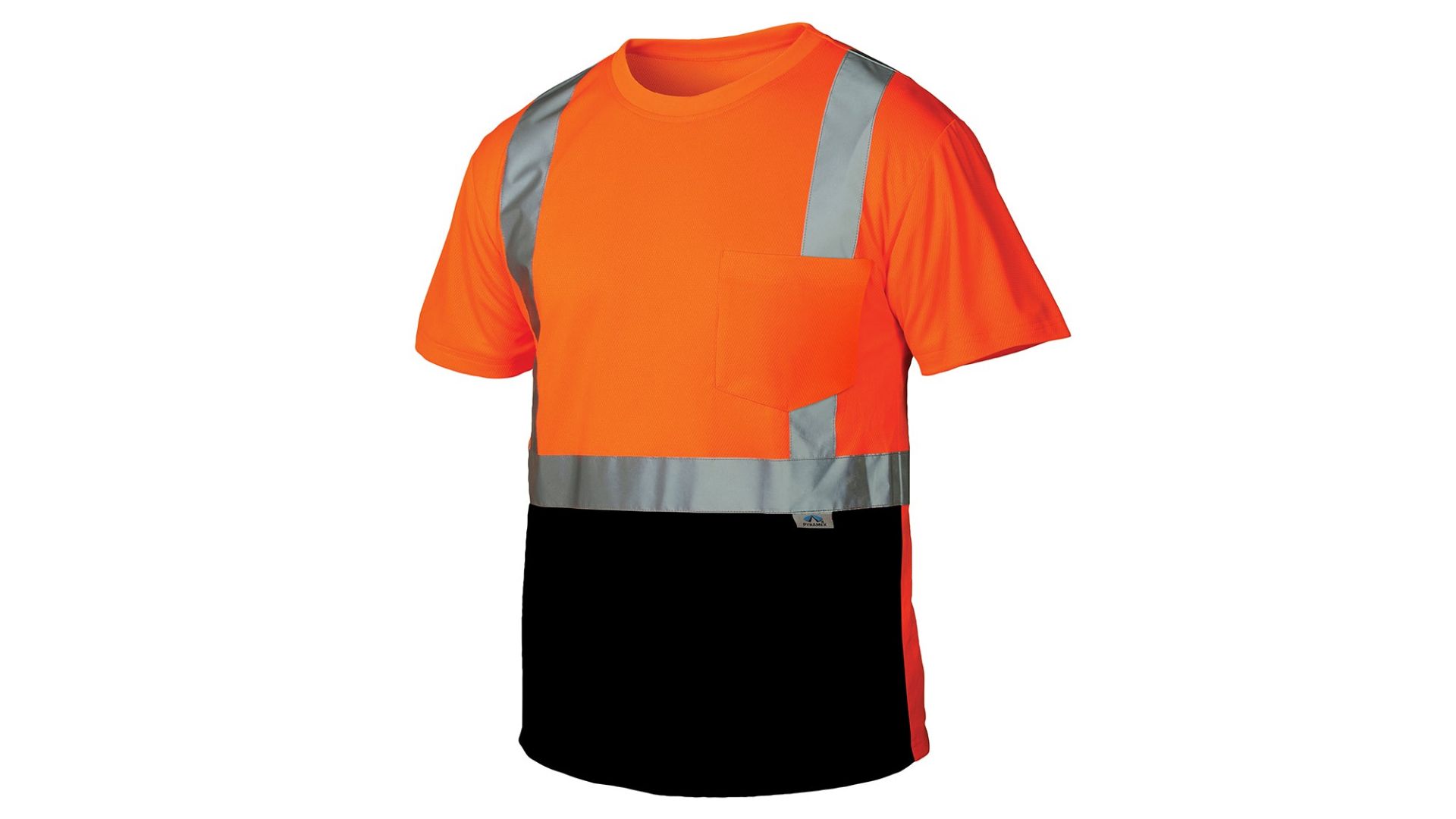 Picture of Pyramex RTS21B Series Type R - Class 2 Hi-Vis T-Shirt Black Bottom