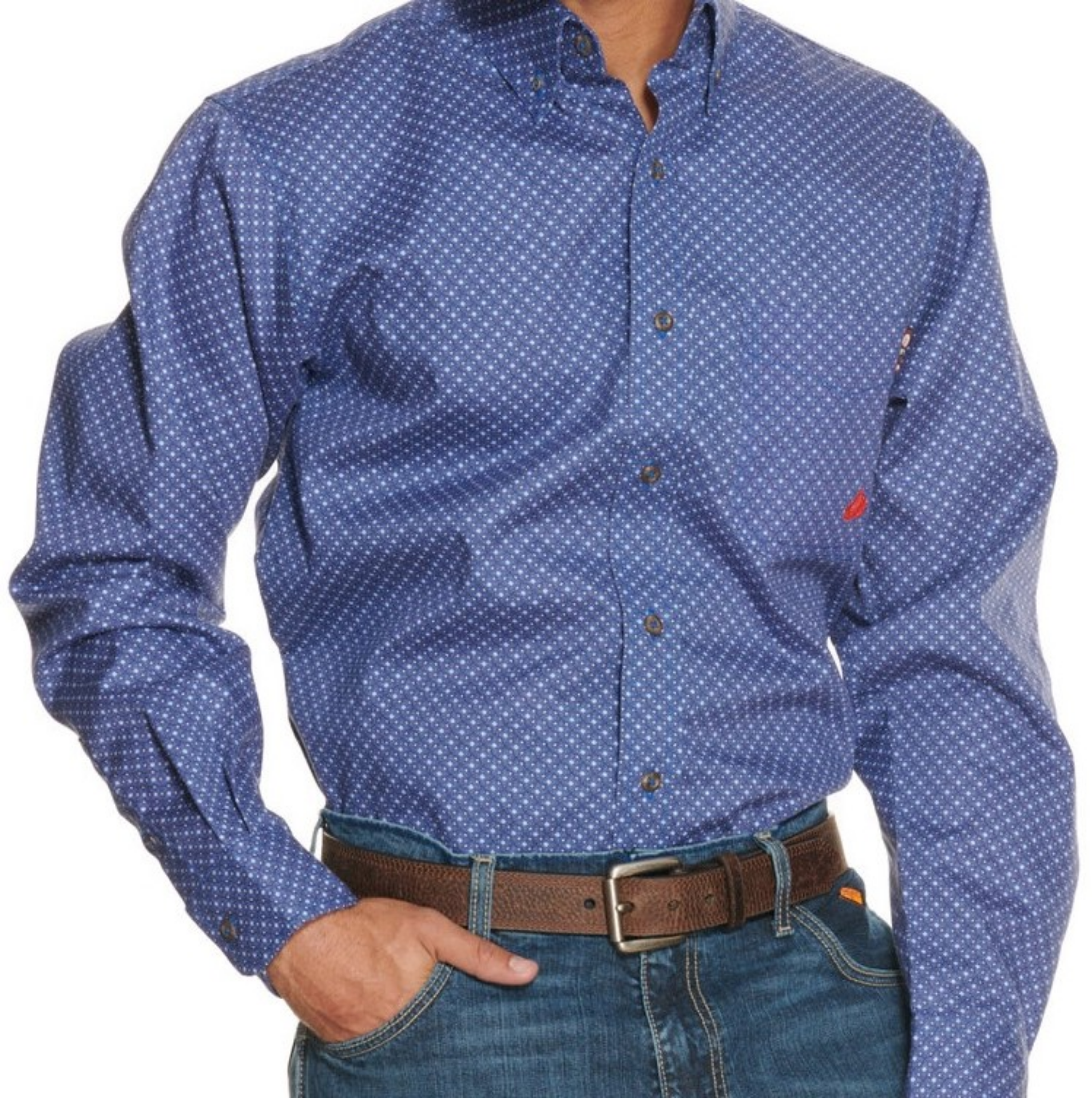 Picture of Forge FR MFRPLDB212 MEN'S FR PLAID SHIRT - BUTTONS & SNAPS