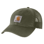 Picture of Carhartt 100286 Mens Canvas Mesh-Back Cap