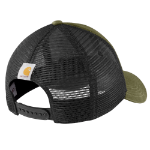Picture of Carhartt 101195 Mens Canvas Mesh-Back Logo Graphic Cap