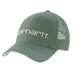 Picture of Carhartt 101195 Mens Canvas Mesh-Back Logo Graphic Cap