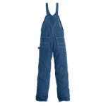 Picture of Carhartt R07 Mens Loose Fit Washed Denim Bib Overall