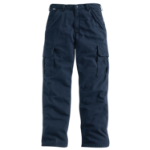 Picture of Carhartt FRB240 Mens Flame Resistant Loose Fit Canvas Cargo Work Pant