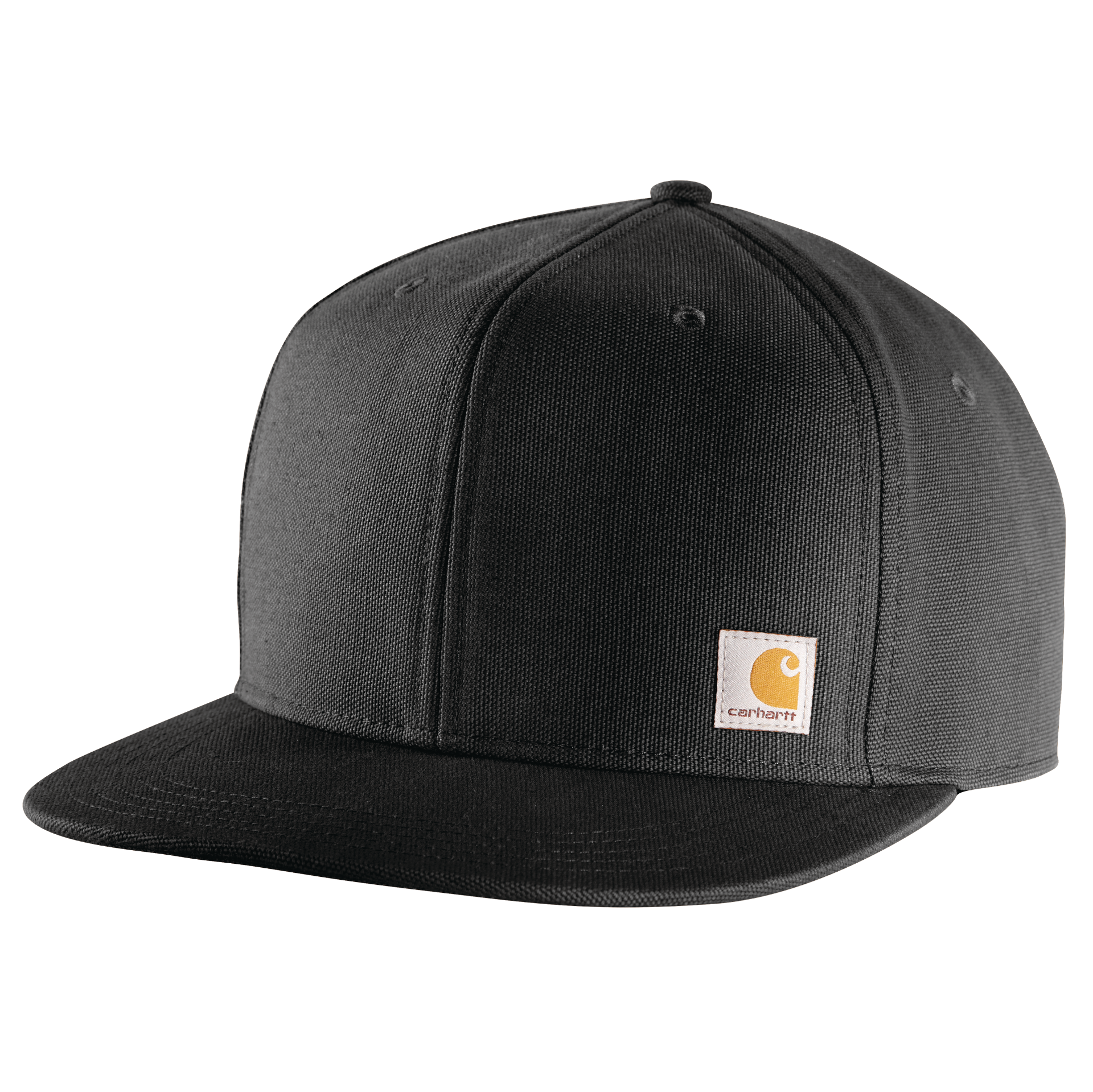 Picture of Carhartt 106665 Mens Firm Duck Flat Brim Cap