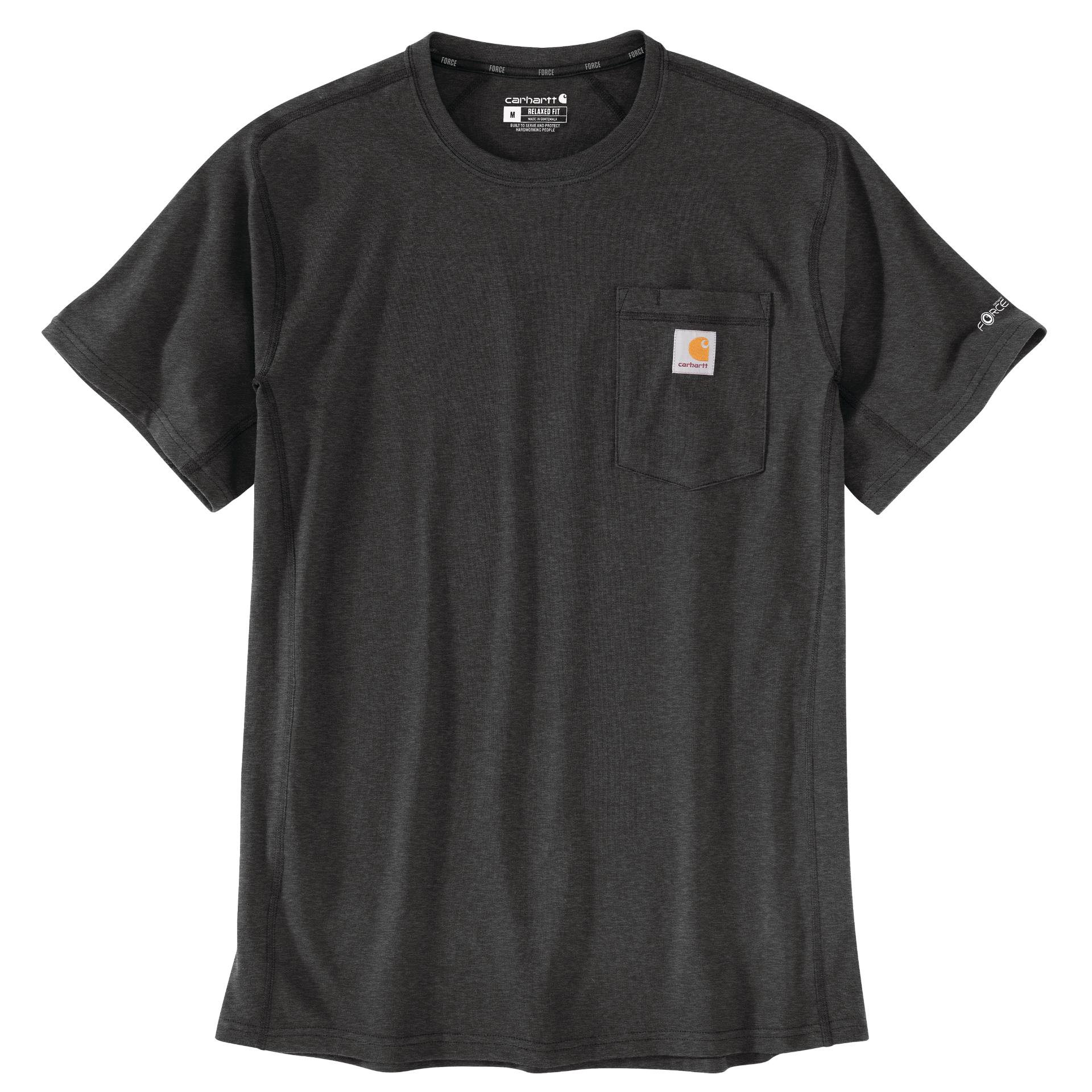 Picture of Carhartt 104616 Mens Force Relaxed Fit Midweight Short-Sleeve Pocket T-Shirt