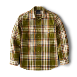 Picture of Carhartt 107013 Mens Loose Fit Heavyweight Flannel Long-Sleeve Plaid Shirt
