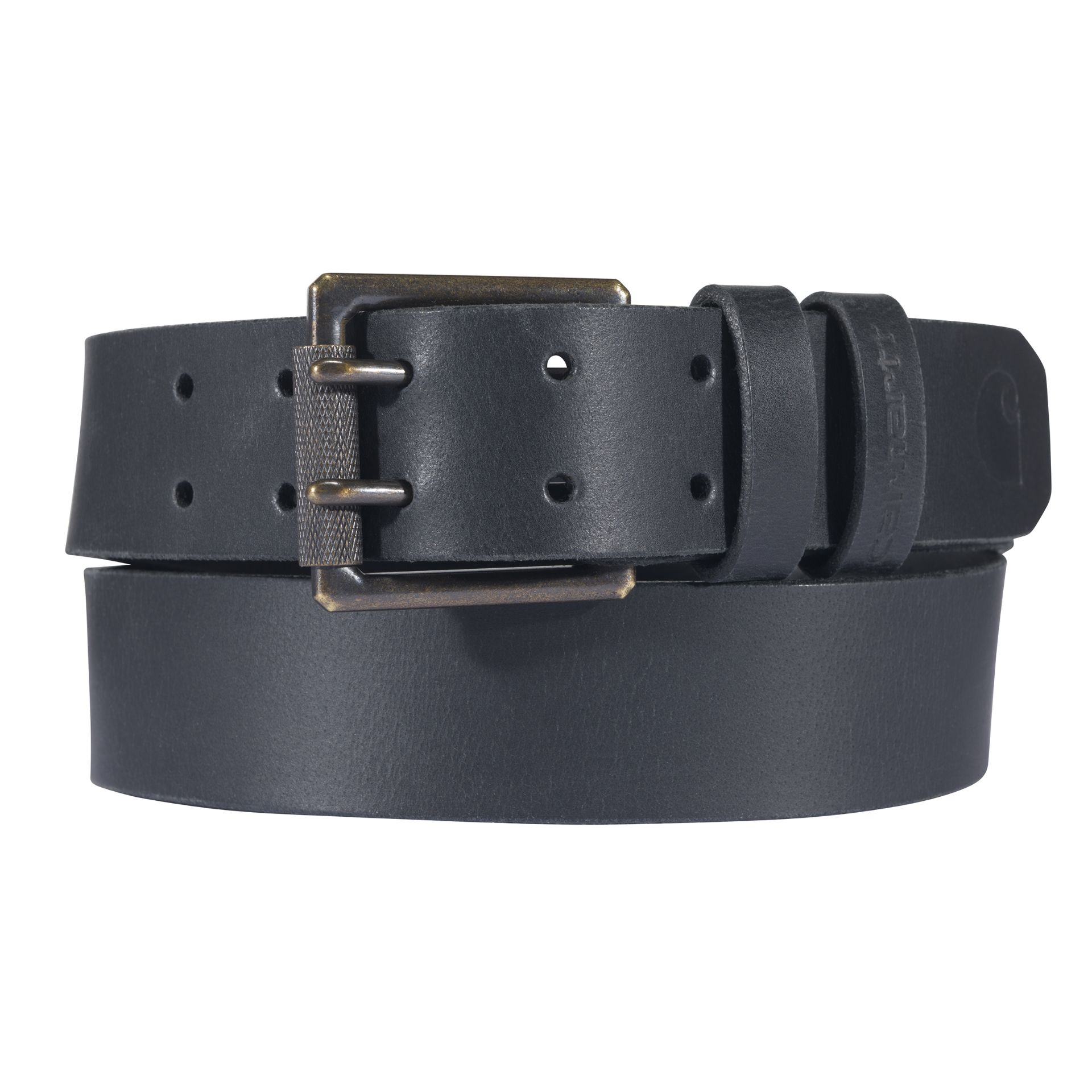 Picture of Carhartt A0005777 Mens Craftsman Leather Double Prong Belt
