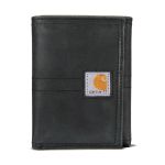 Picture of Carhartt B0000208 Mens Saddle Leather Trifold Wallet