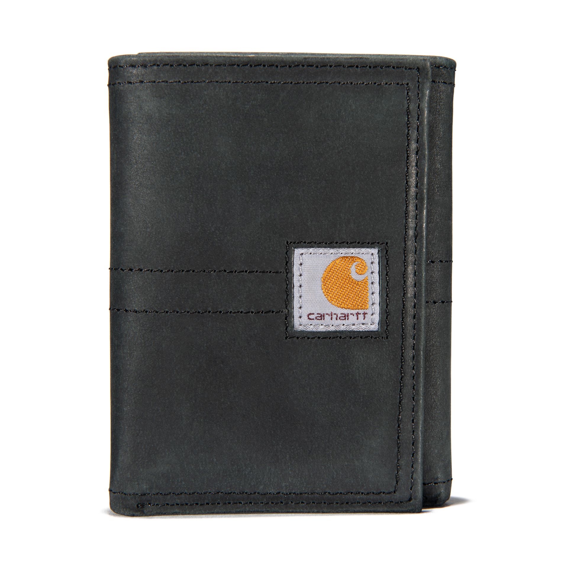 Picture of Carhartt B0000208 Mens Saddle Leather Trifold Wallet