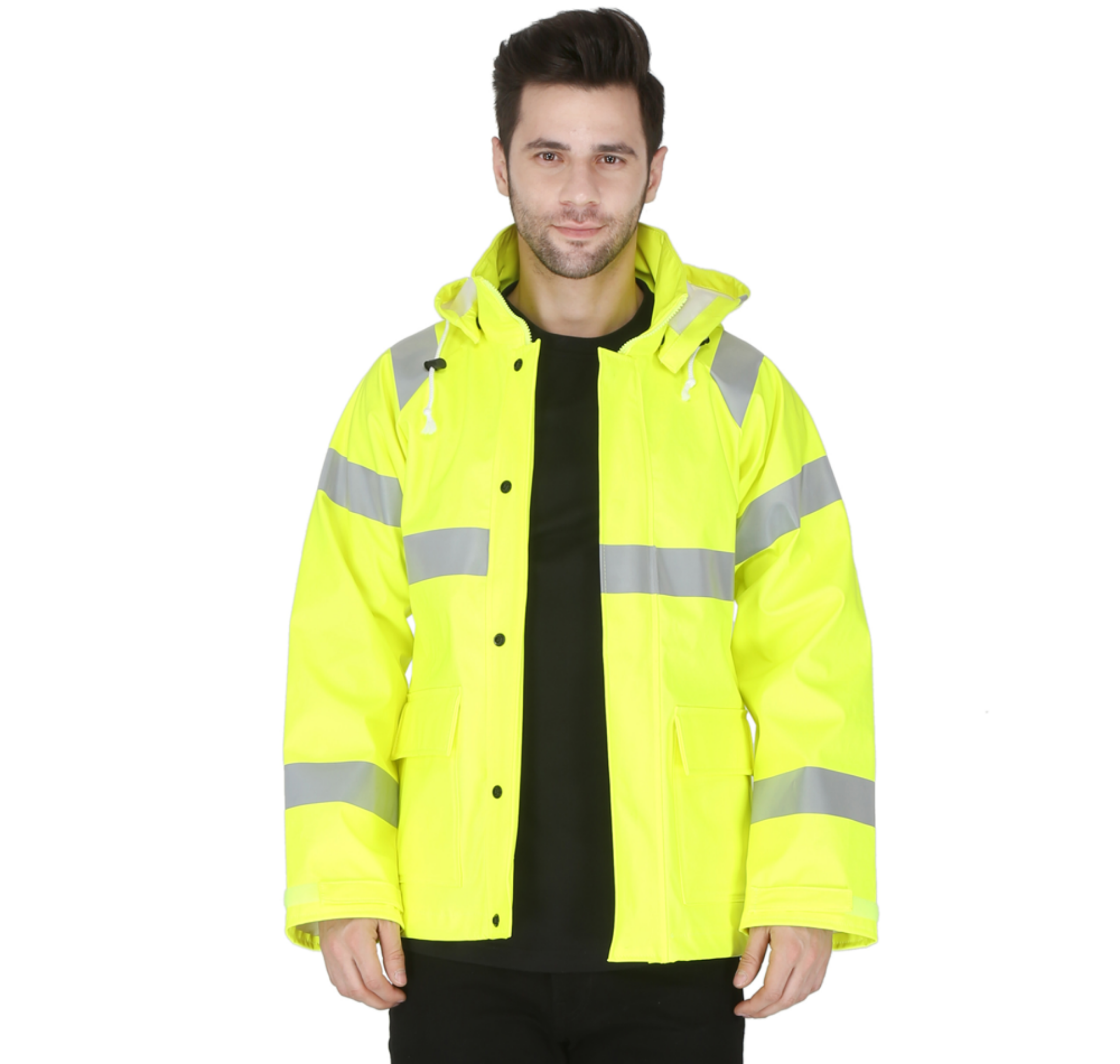 Picture of Forge FR MFRRJDH-0016 MEN'S FR RAIN JACKET