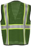 Picture of Safety Brite SB-43ZS Class 2 Multi-Pocket Two-Tone Trim Mesh Vest