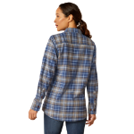 Picture of Ariat 10052842 REBAR FLANNEL DURASTR LS WRK SHRT