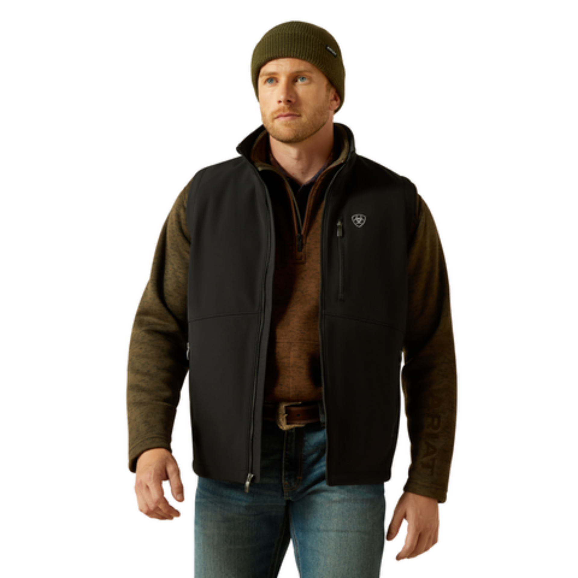Picture of Ariat 10062587 Logo Softshell Vest