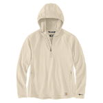 Picture of Carhartt 106456 Womens Feel Carhartt comfortable when work or adventure takes you outside. This half-zip women's tech hoodie fee