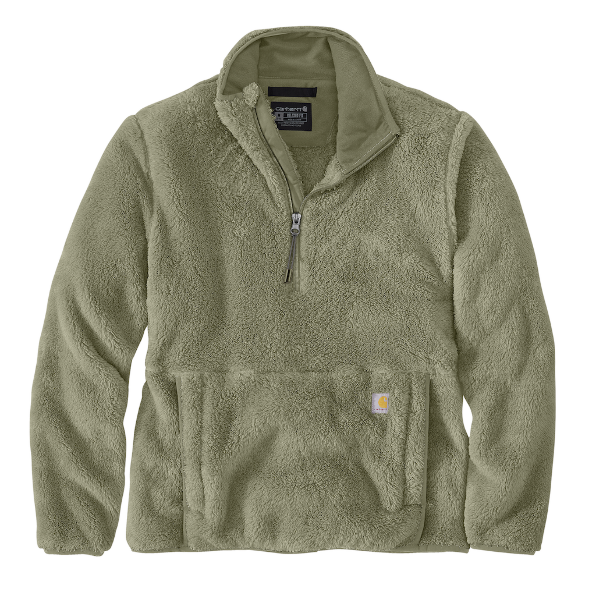 Picture of Carhartt 106470 Womens Loose Fit Fleece Pullover