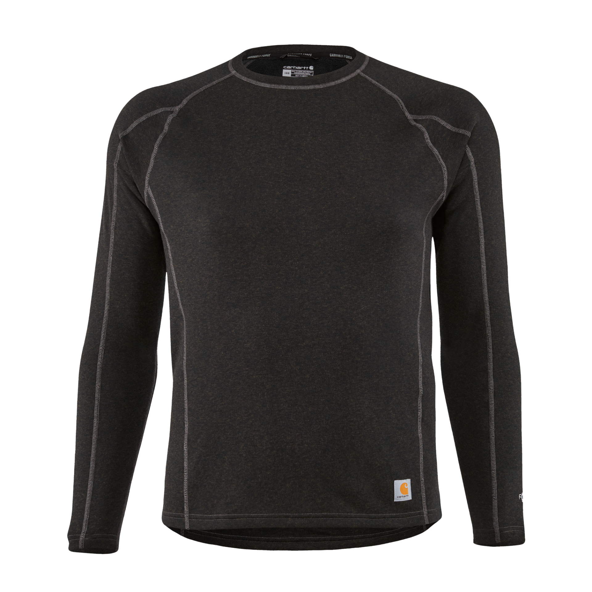 Picture of Carhartt UH0175M Force Heavyweight Synthetic-Merino Wool Blend Fleece Base Layer Crewneck Top