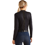 Picture of Ariat 10048561 BREATHE 1/4 ZIP LS BSLYR