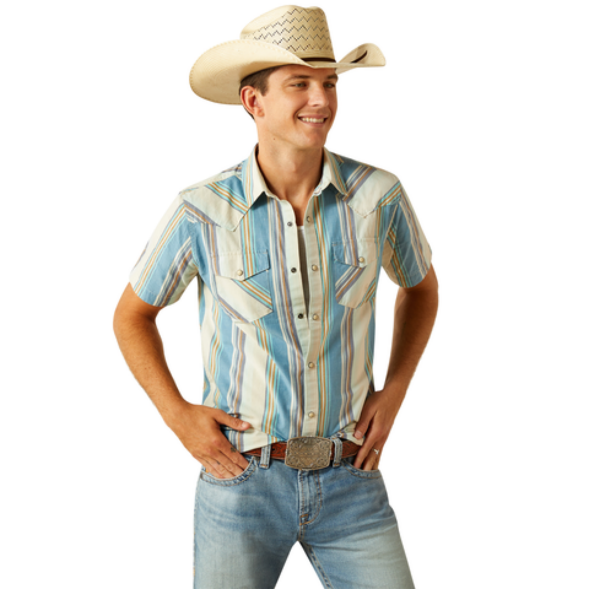 Picture of Ariat 10058712 Hilton Retro Fit Shirt