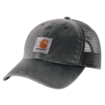 Picture of Carhartt 100286 Mens Canvas Mesh-Back Cap