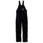 Picture of Carhartt 102691 Mens Flame Resistant Loose Fit Quick Duck Insulated Bib Overall