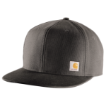 Picture of Carhartt 106665 Mens Firm Duck Flat Brim Cap