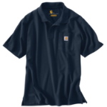 Picture of Carhartt K570 Mens Loose Fit Midweight Short-Sleeve Pocket Polo