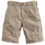 Picture of Carhartt B147 Mens Loose Fit Canvas Utility Work Short
