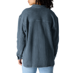 Picture of Carhartt 107134 Womens Oversized-Fit Heavyweight Waffle Knit Shirt
